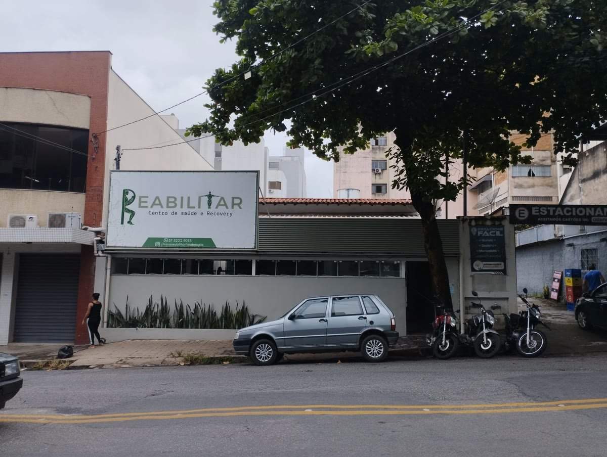 Entrada da clínica Reabilitar